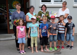 Zukünftige Schulkinder des Kindergarten Eichen